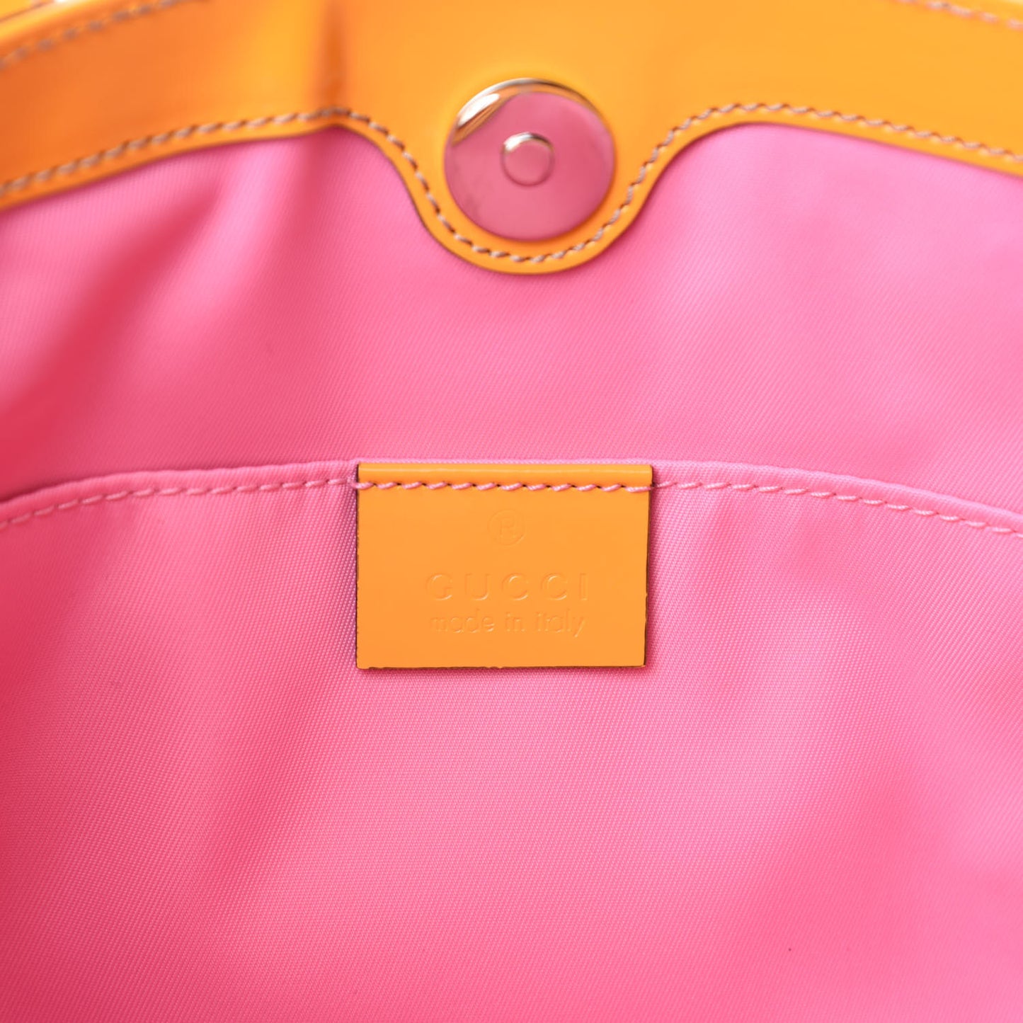 Calfskin Childrens Rainbow Tote Lotus Pink Crop Multicolor