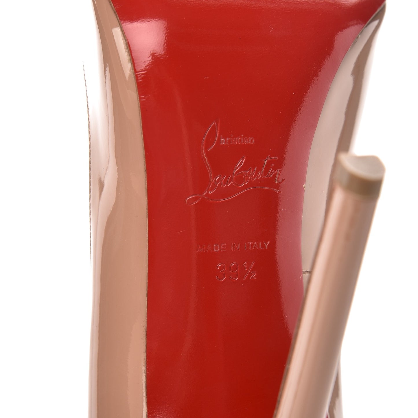 Patent Pigalle 120 Pumps 39.5 Nude