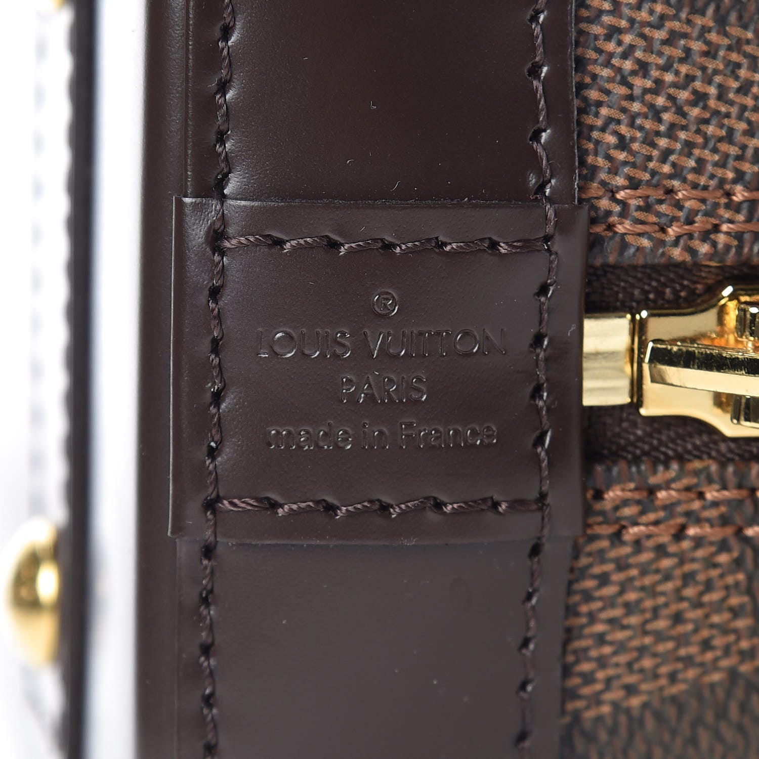 Louis Vuitton Damier Ebene Alma BB 6 of 12