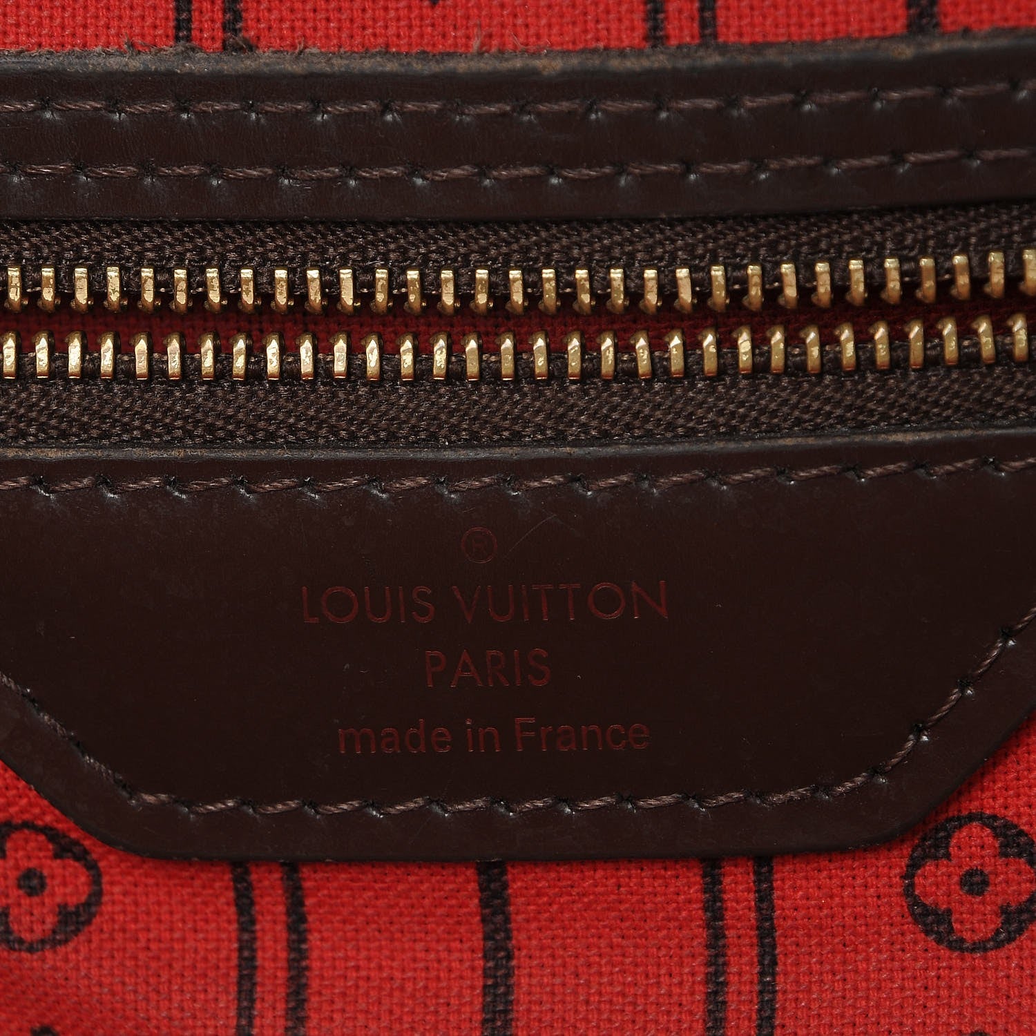 Louis Vuitton Damier Ebene Neverfull MM 7 of 20