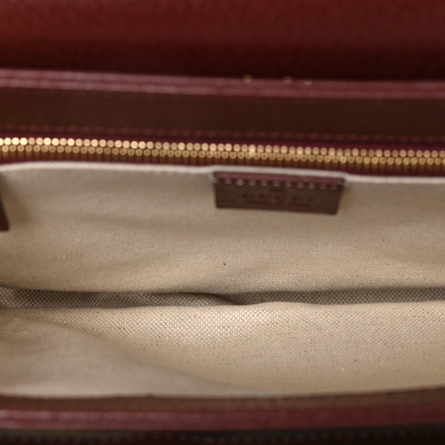 Monogram Textured Dollar Calfskin Horsebit 1955 Shoulder Bag Sahara Rubino Chardonnay