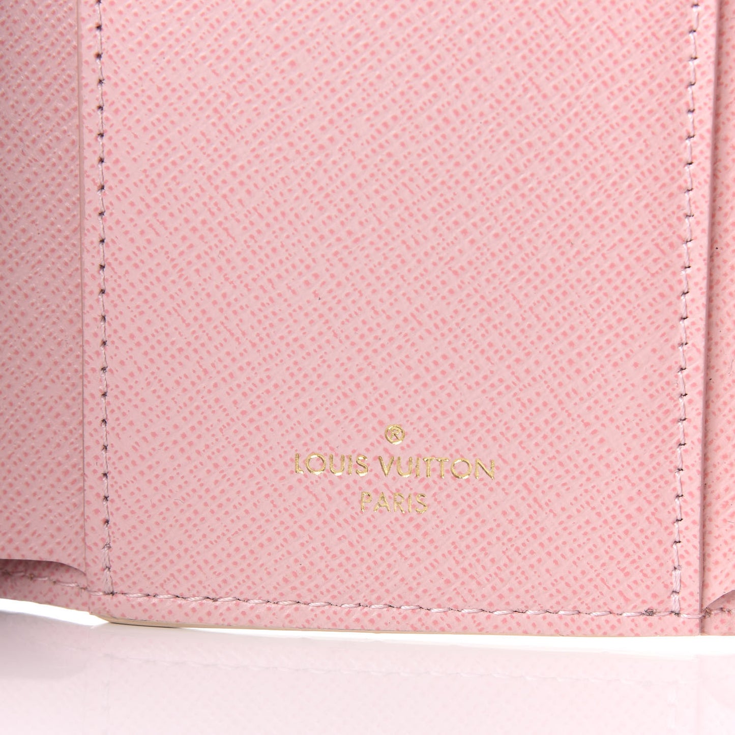 Damier Azur Victorine Wallet Rose Ballerine