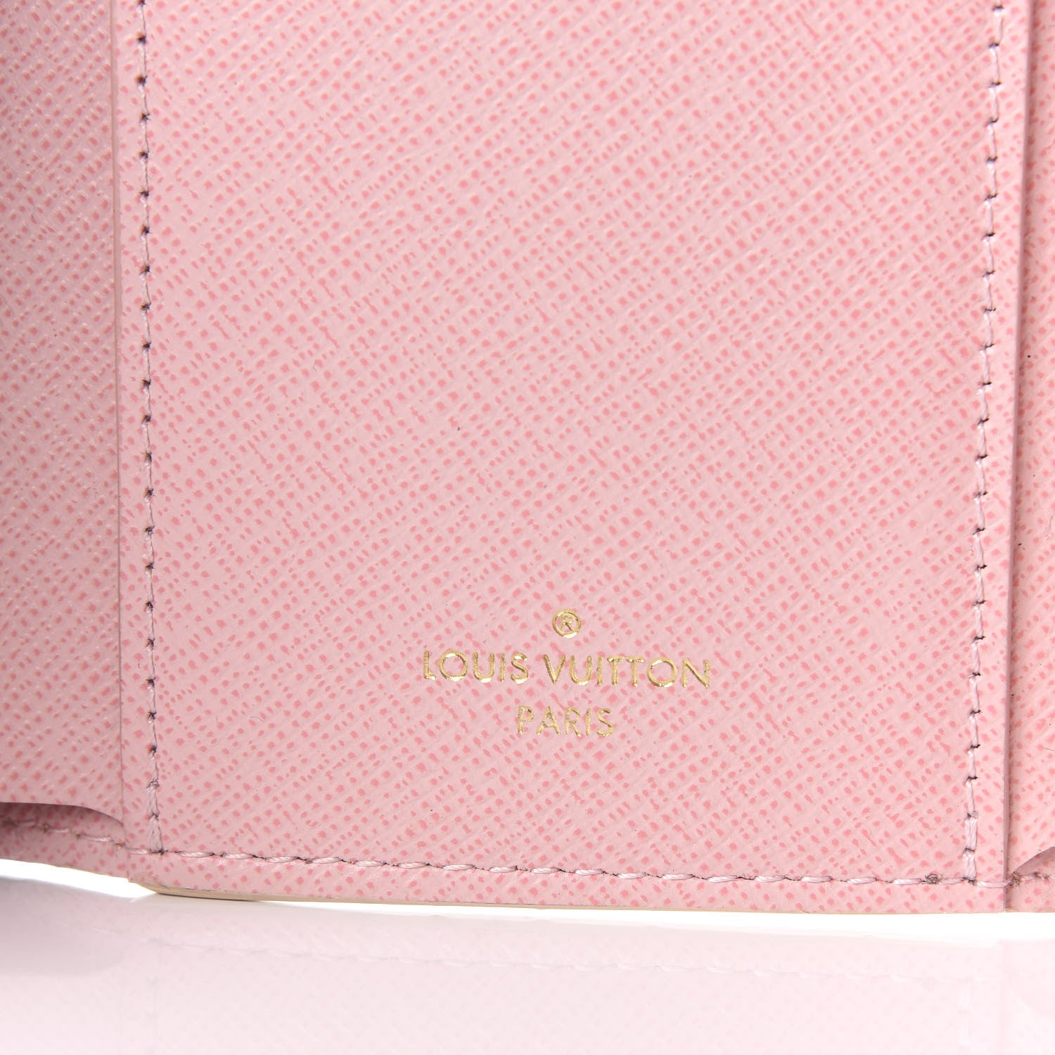 Louis Vuitton Damier Azur Victorine Wallet Rose Ballerine 5 of 8