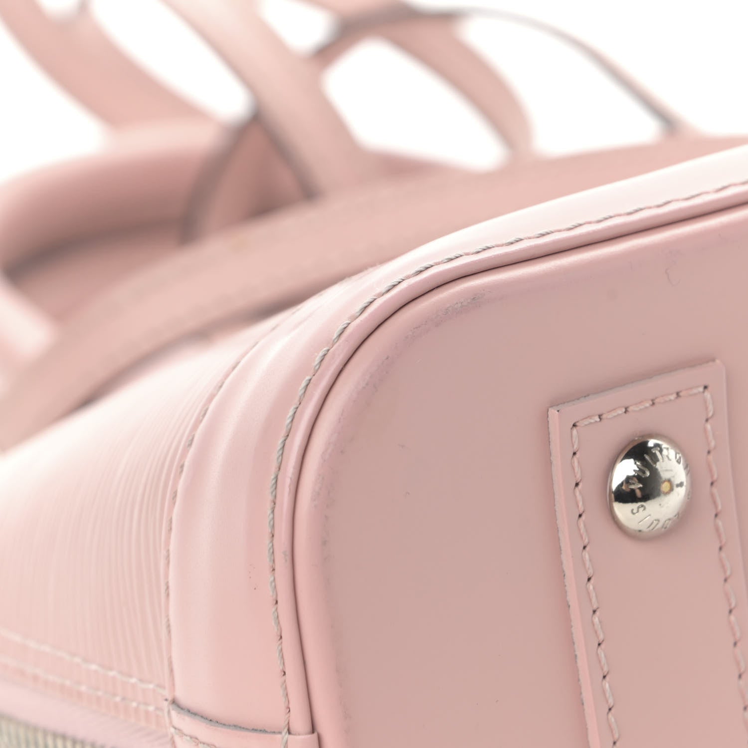 Louis Vuitton Epi Alma BB Rose Ballerine 13 of 19