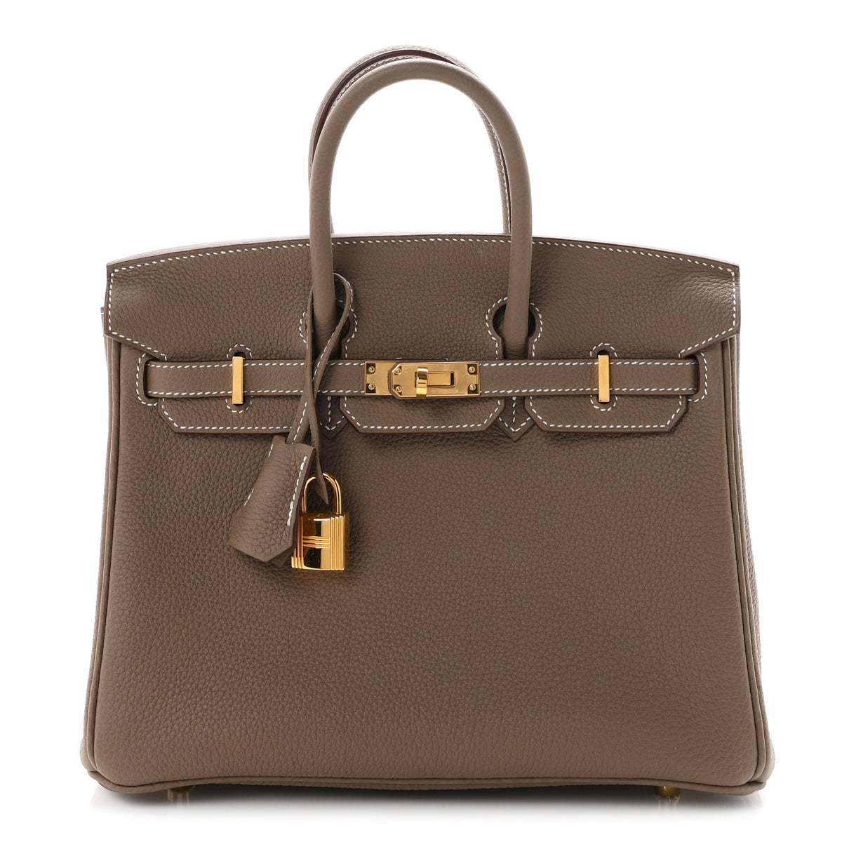Hermes Togo Birkin 25 Etoupe 1 of 11