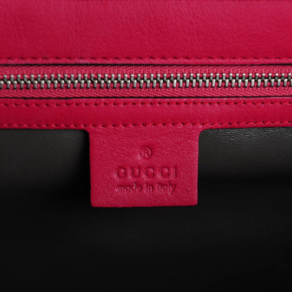 Gucci Moon Calfskin Medium Interlocking G Shoulder Bag Petunia 6 of 7