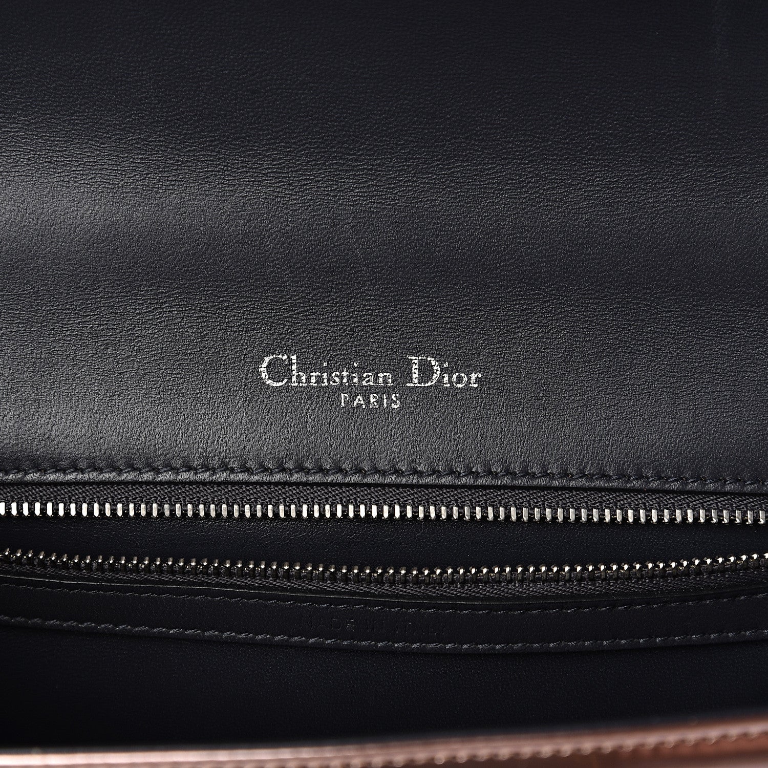 Christian Dior Metallic Patent Micro-Cannage Medium Diorama Flap Bag Pink 5 of 10