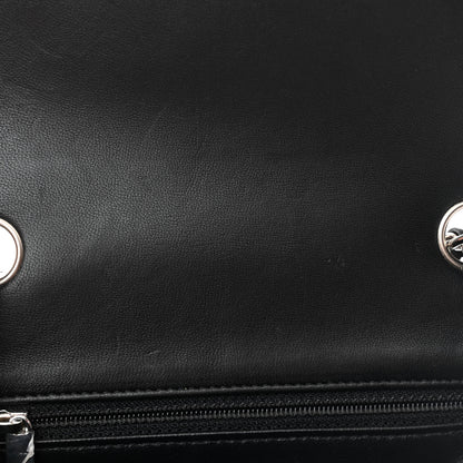 Chanel Lambskin Quilted Mini Square Flap Black 12 of 14