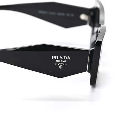 Prada Acetate Symbole Sunglasses SPR 08Y Black 5 of 8