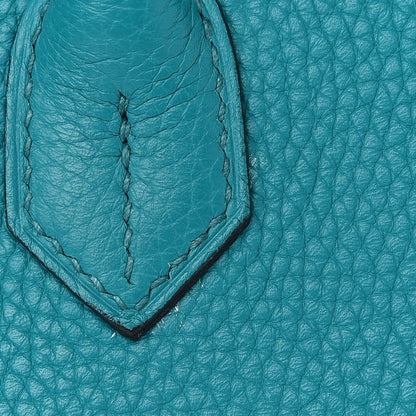 Hermes Togo Birkin 30 Turquoise 13 of 16