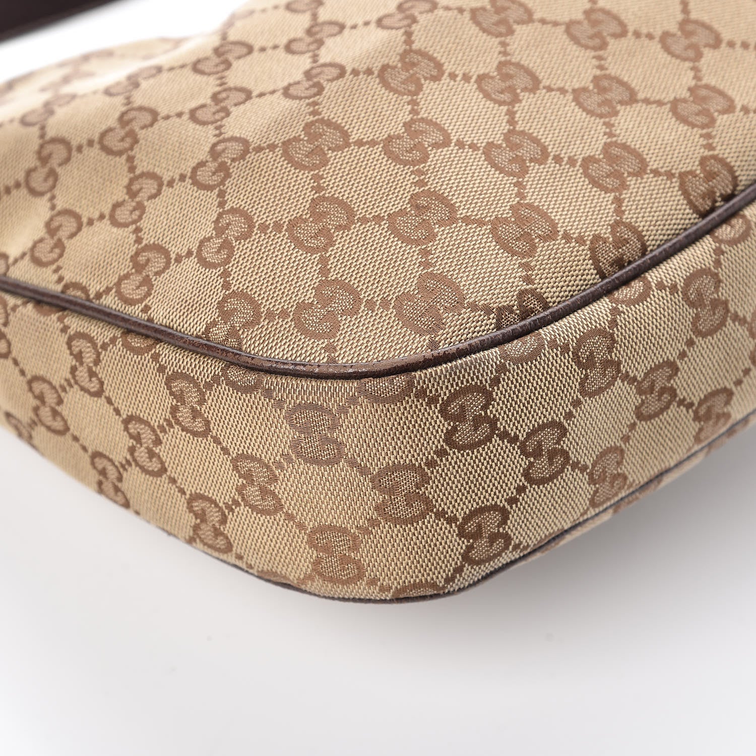 Gucci Monogram Medium Charmy Hobo Dark Brown 11 of 18