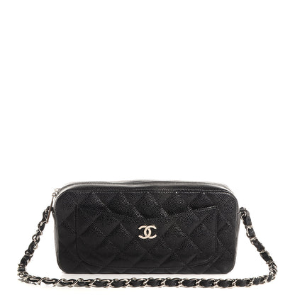 Chanel Caviar Quilted Timeless Camera Case Black 1 of 8