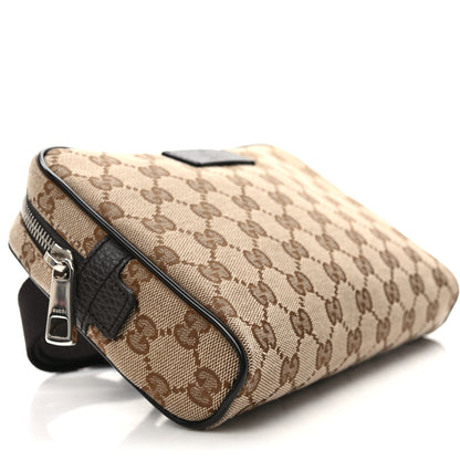 Gucci Monogram Belt Bag Dark Brown 8 of 9