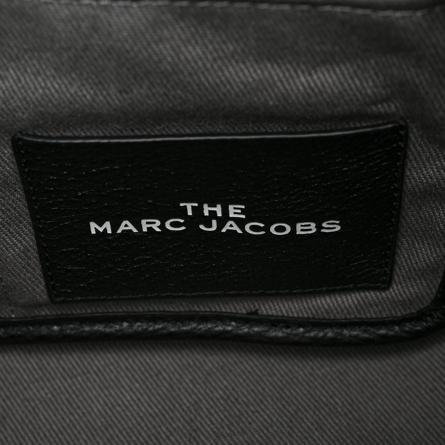 Grained Calfskin Medium The Tote Bag Black