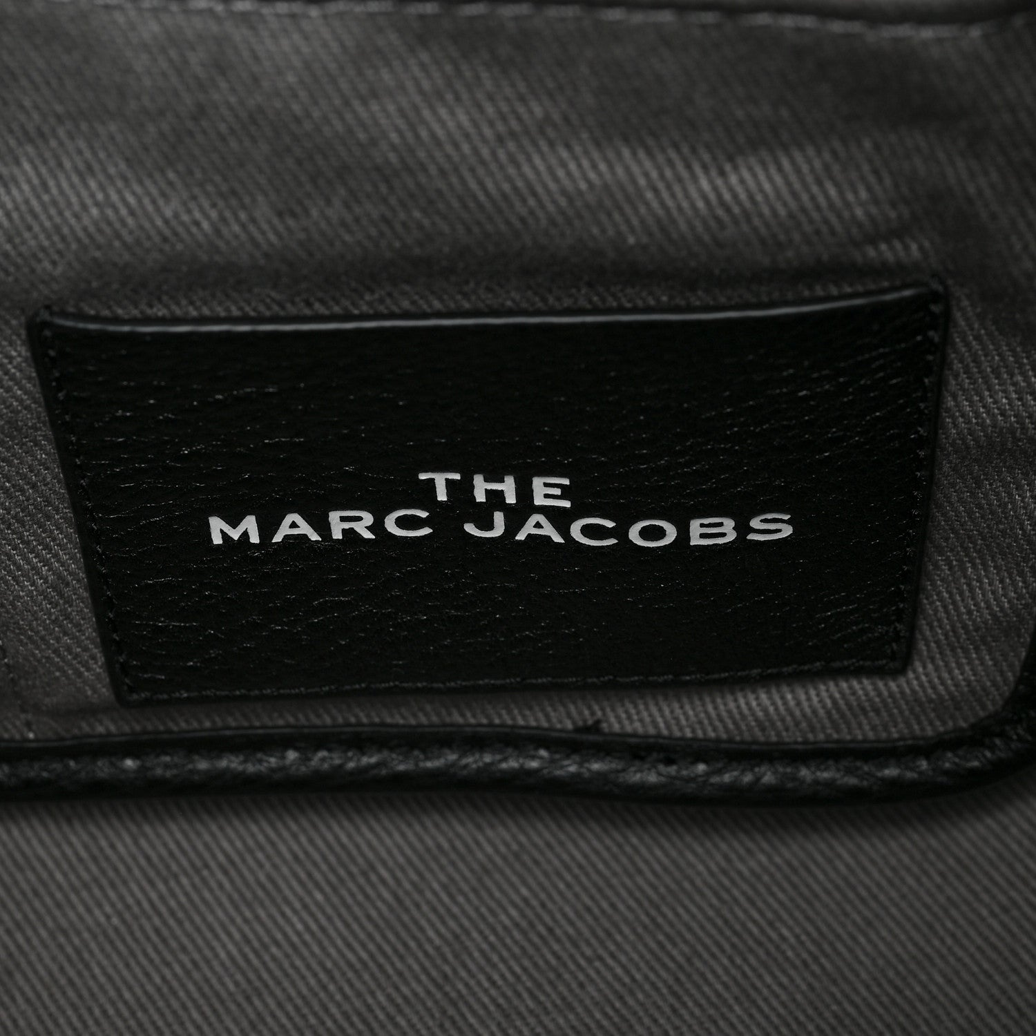 Marc Jacobs Grained Calfskin Medium The Tote Bag Black 6 of 9