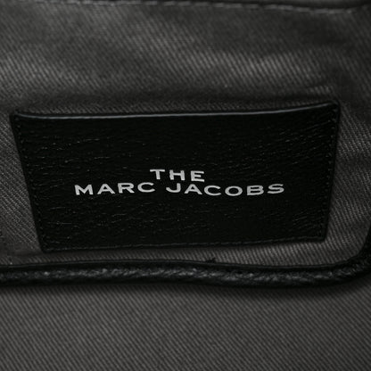 Marc Jacobs Grained Calfskin Medium The Tote Bag Black 6 of 9