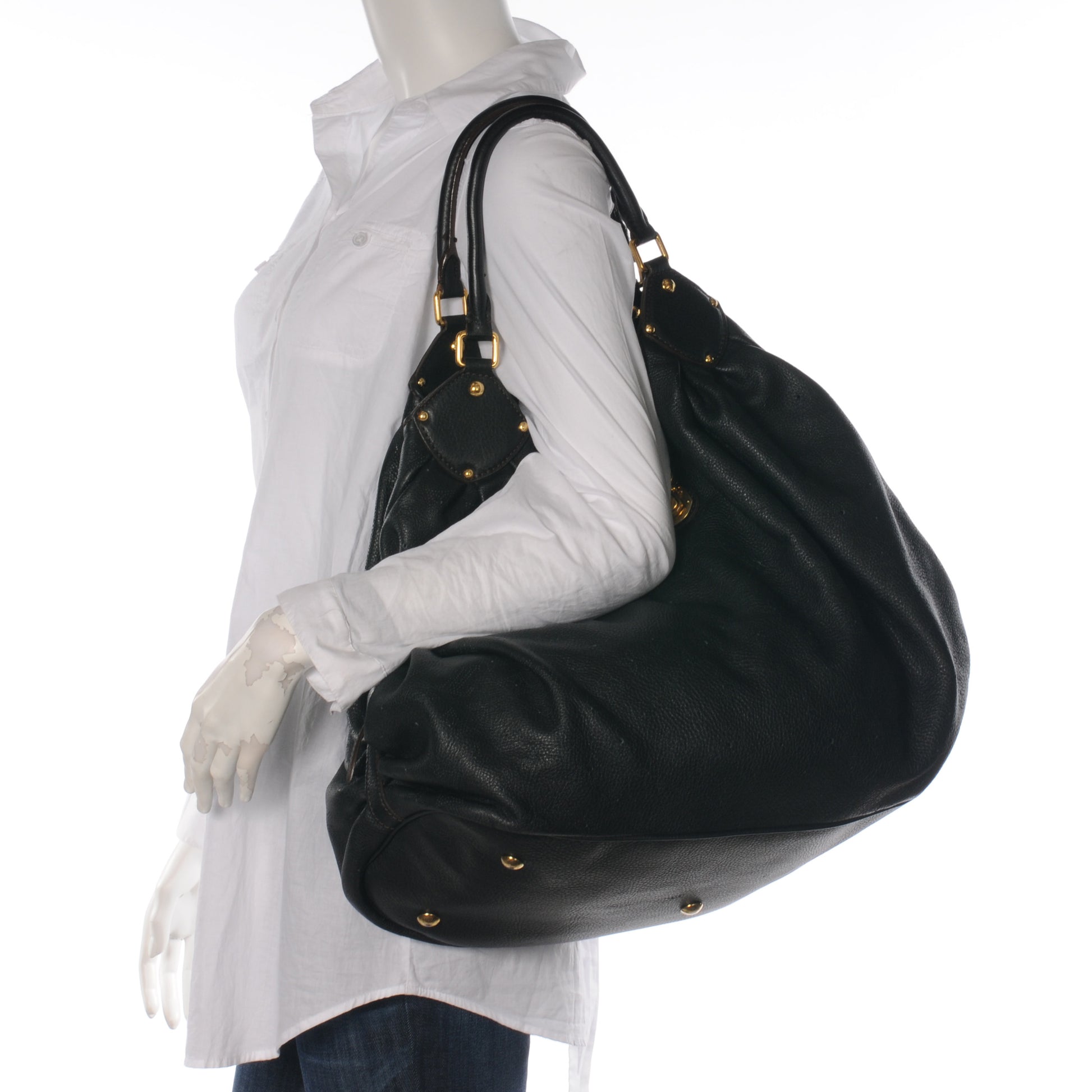 Louis Vuitton Mahina XXL Black 2 of 7