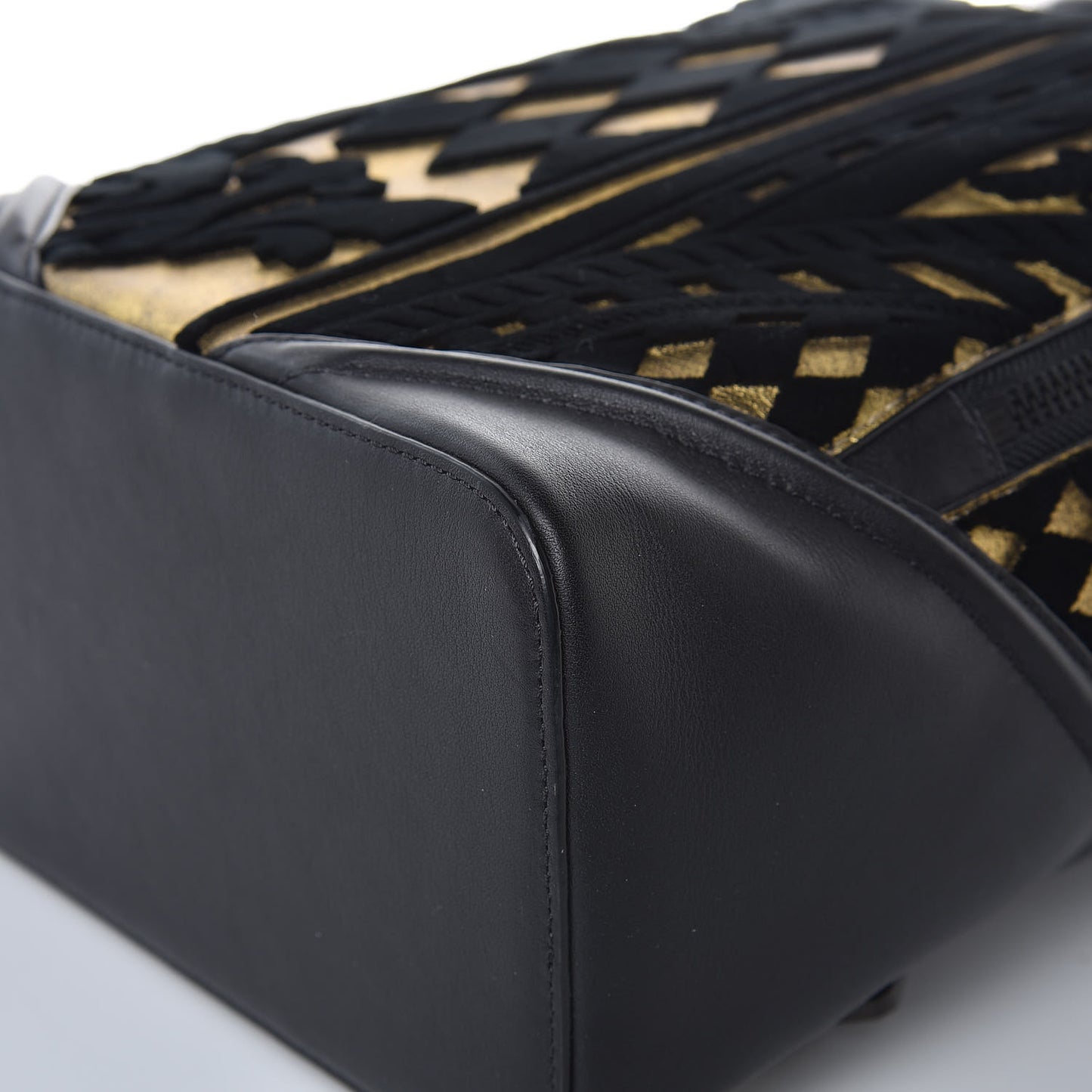 Tapisserie Goatskin Small Duke Backpack Gold