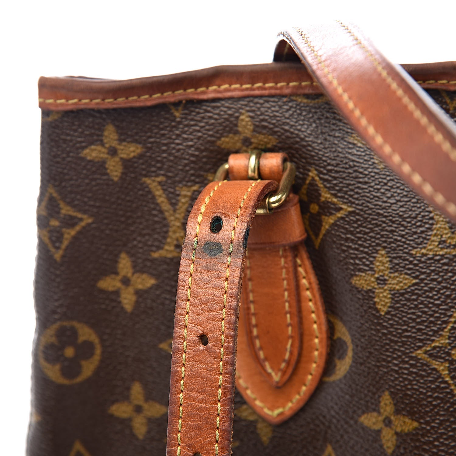 Louis Vuitton Monogram Petit Bucket 23 8 of 31
