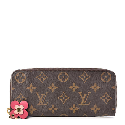 Louis Vuitton Monogram Blooming Flowers Clemence Wallet 1 of 7
