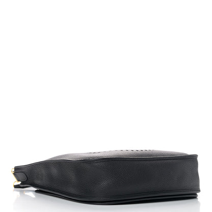 Hermes Taurillon Clemence Evelyne III PM Black 3 of 4