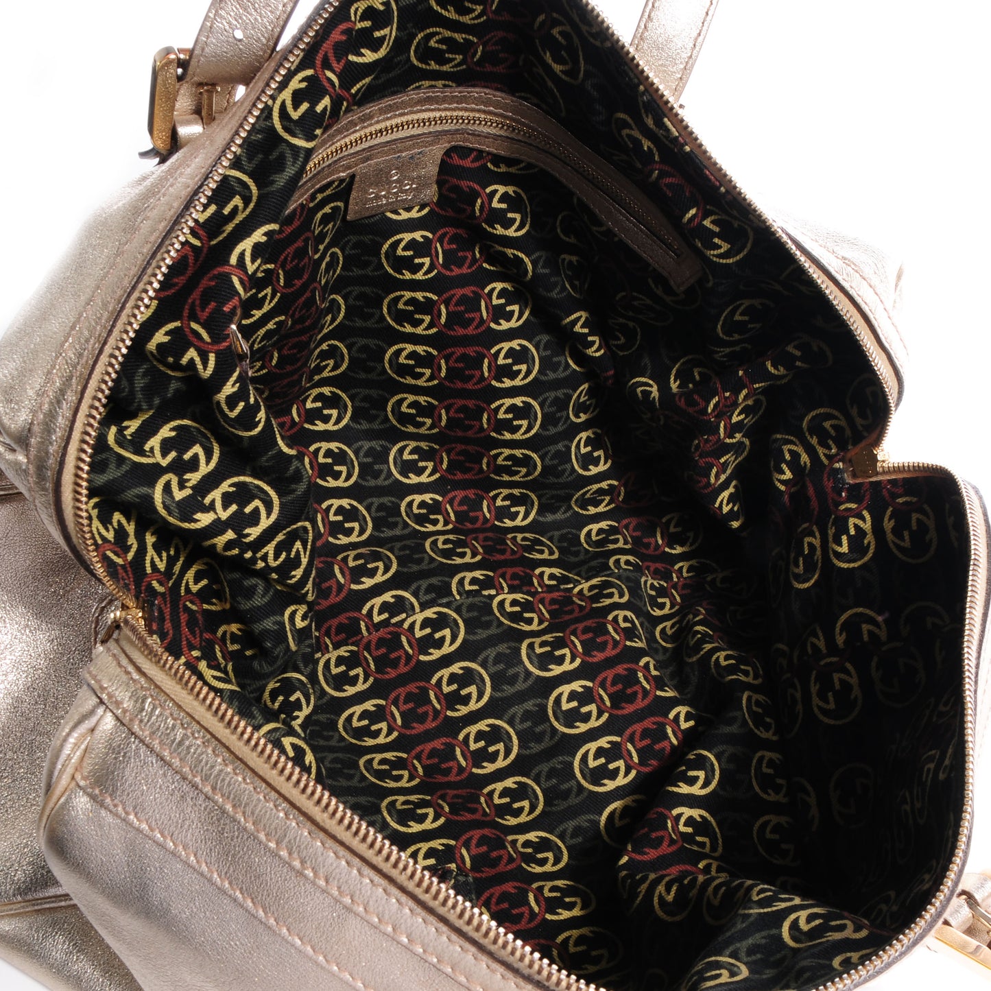 Leather Britt Boston Gold