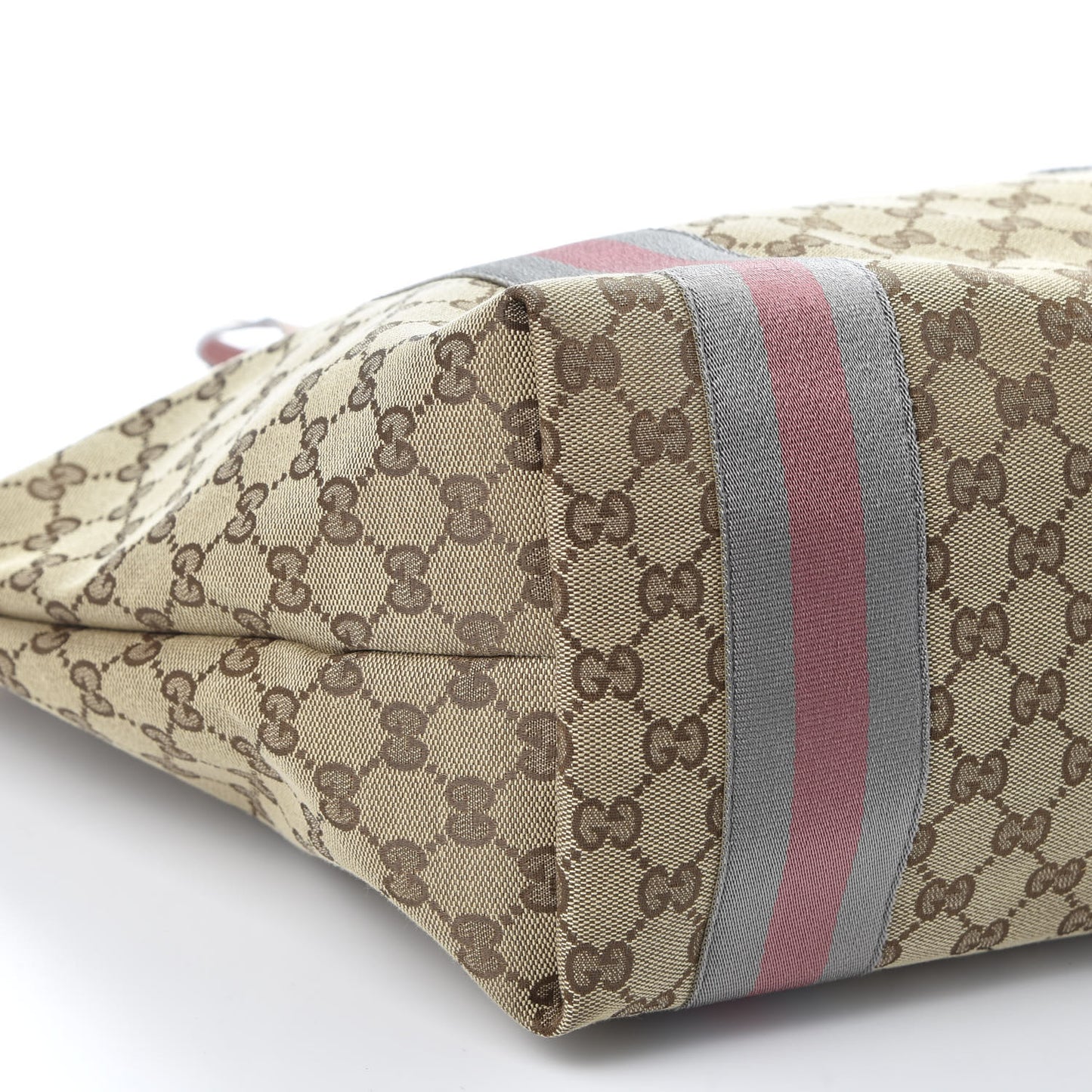 Monogram Patent Web Large Jolie Tote Pink