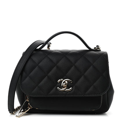 Chanel Caviar Quilted Small Business Affinity Flap Black 1 of 10