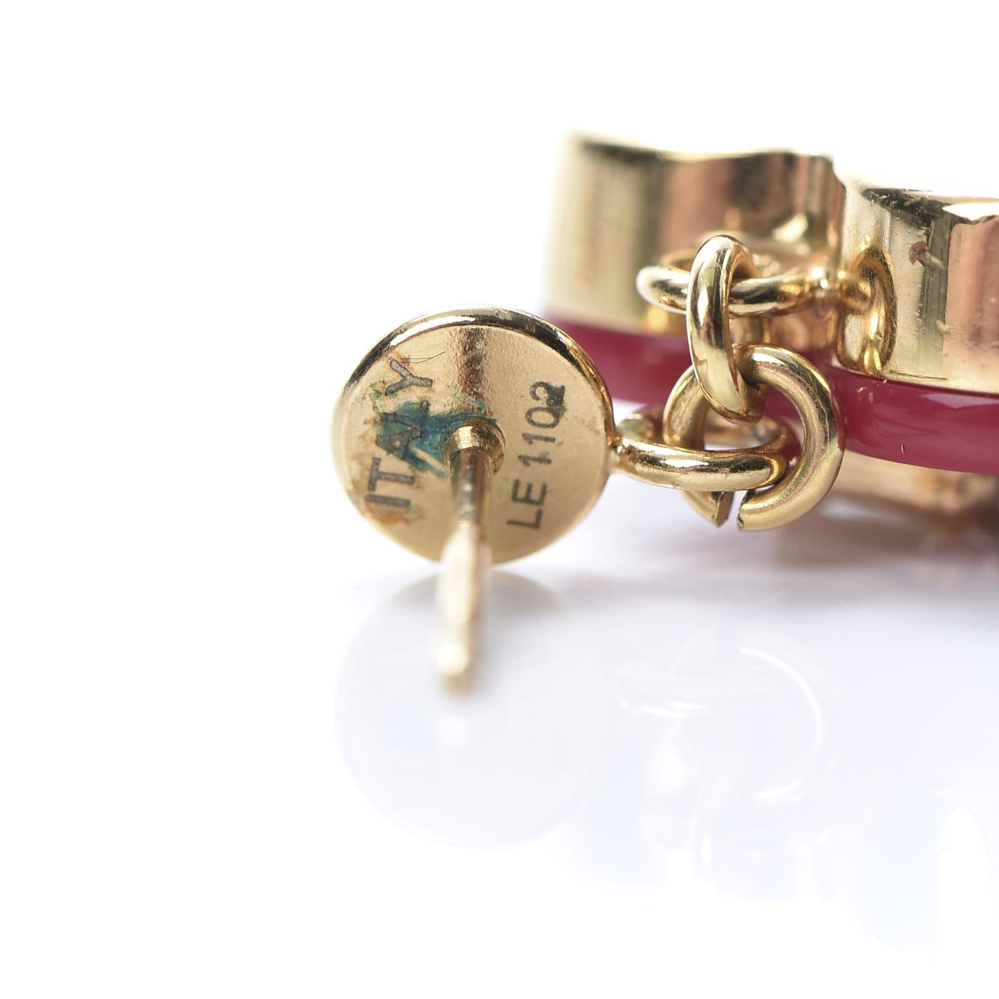 Lock Me Heart Earrings Pomme D'Amour