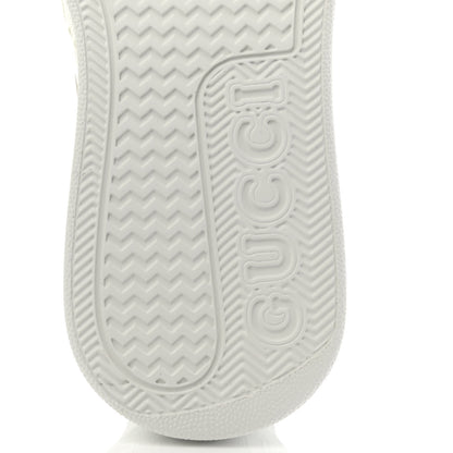 Gucci Calfskin GG Tennis Embossed Perforated Womens Platform 55mm Sneakers 40 Great White 6 of 9