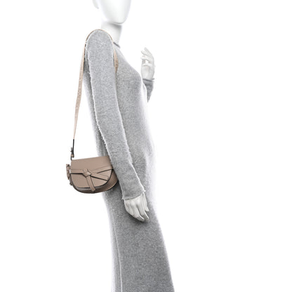 Loewe Calfskin Jacquard Mini Gate Dual Bag Sand 2 of 10