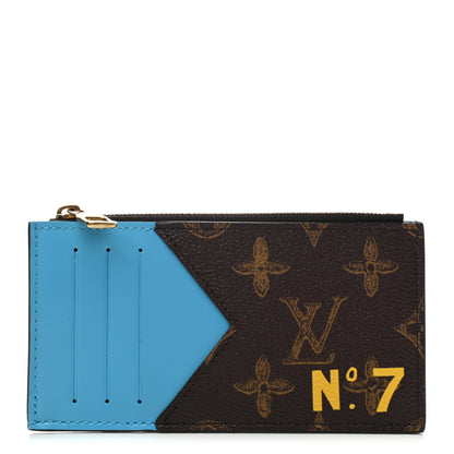 Louis Vuitton Monogram Vintage Calfskin Trunk L'œil Coin Card Holder 1 of 6