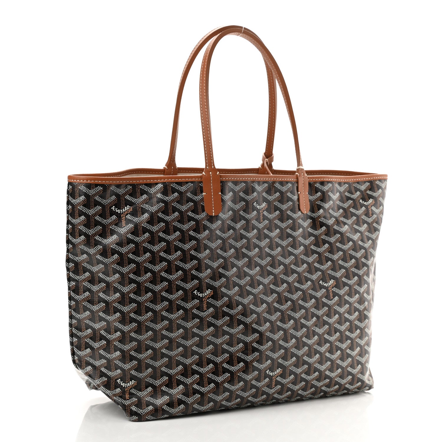 Goyard Goyardine Saint Louis PM Black Gold 3 of 8