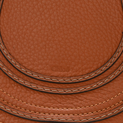 Chloe Calfskin Mini Marcie Round Crossbody Bag Tan 8 of 10