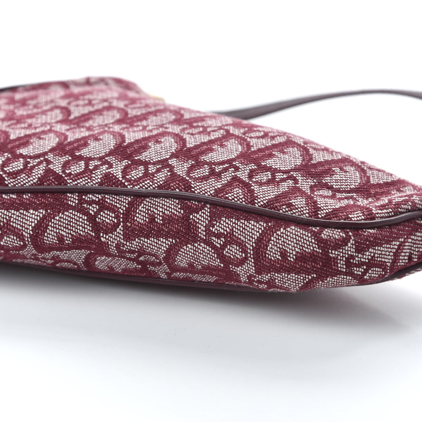 Monogram Mini Saddle Pochette Burgundy
