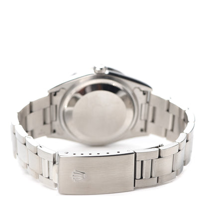 Rolex Stainless Steel 34mm Oyster Perpetual Date Watch Silver 15210 3 of 6