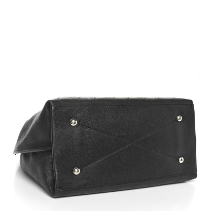 Louis Vuitton Mahina Carmel Hobo Black 4 of 9