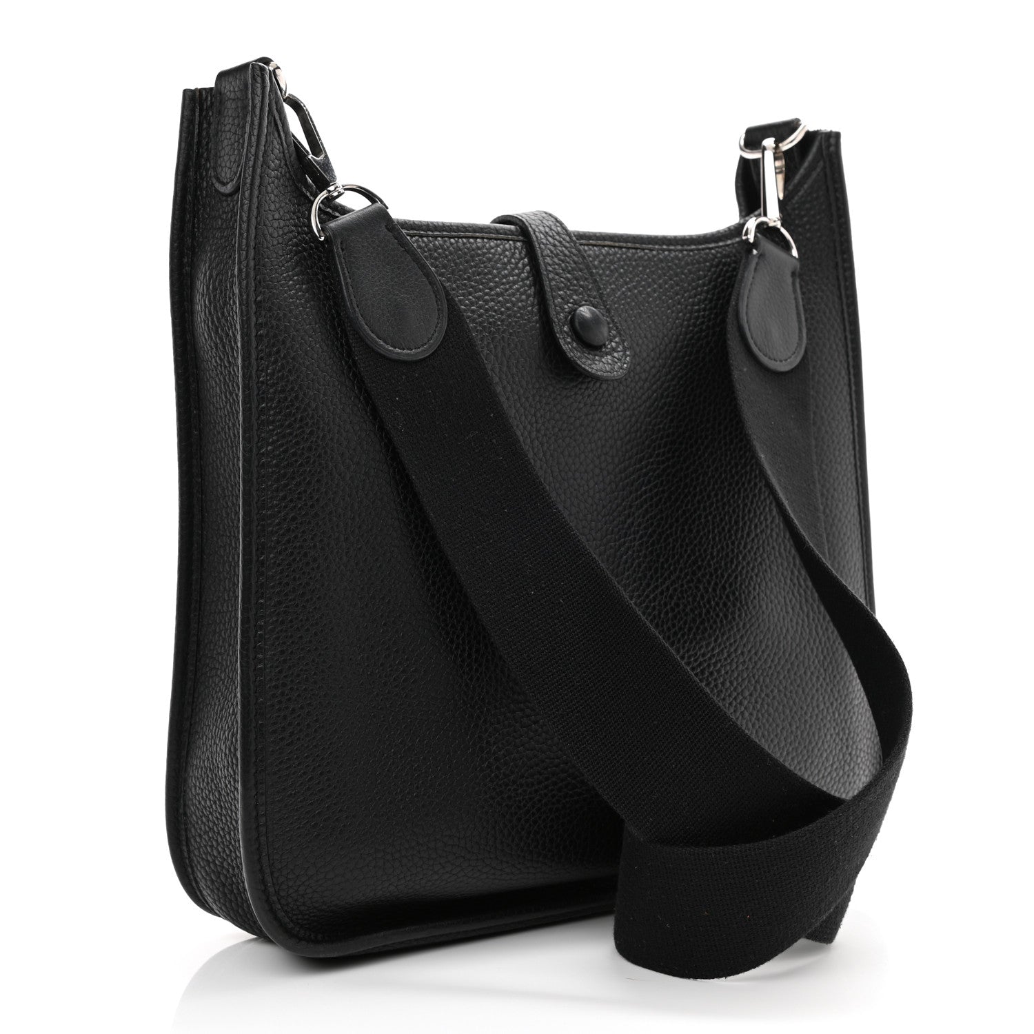 Hermes Taurillon Clemence Evelyne PM Black 5 of 17