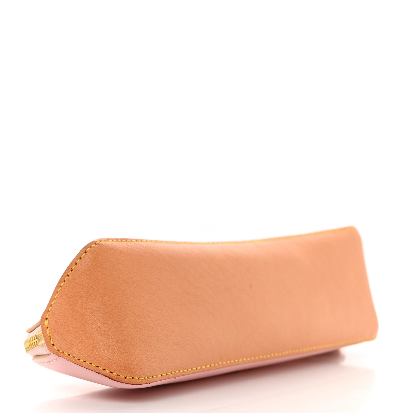Damier Azur Elizabeth Pencil Pouch Rose Ballerine