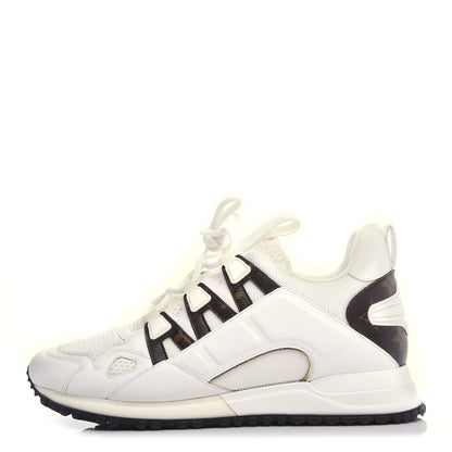 Louis Vuitton Calfskin Monogram Run Away Sneakers 39.5 White 1 of 10