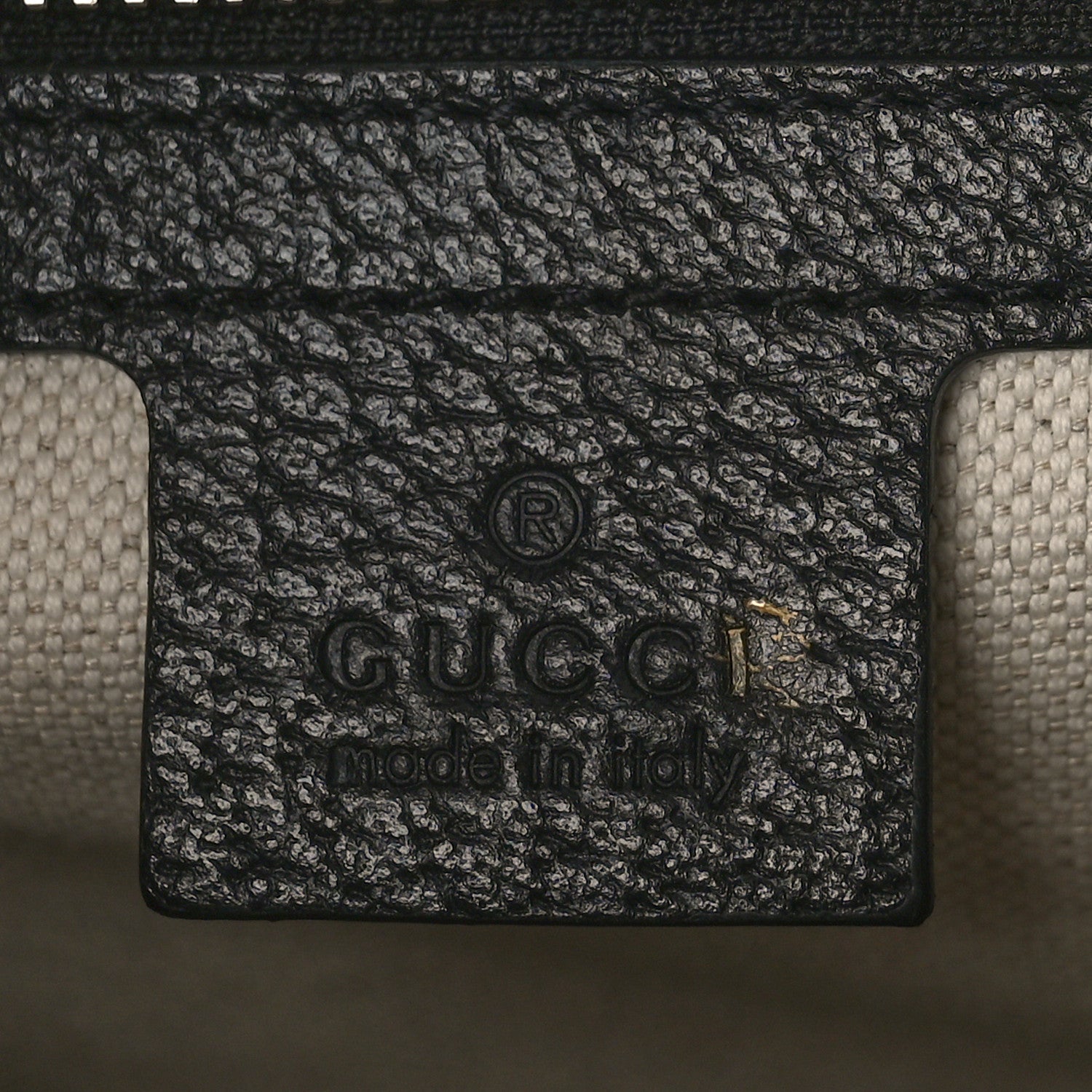 Gucci Canvas Plaid ICCUG Embroidered Small Tote Bag Black White Red Blue Smile Yellow 5 of 8