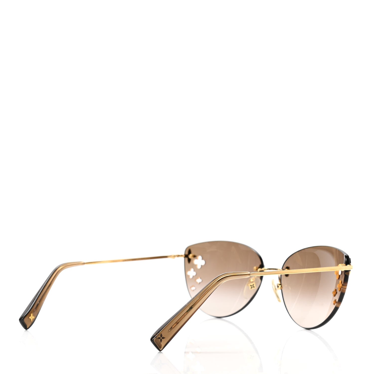 Louis Vuitton Desmayo Rimless Sunglasses Z0051U 4 of 4