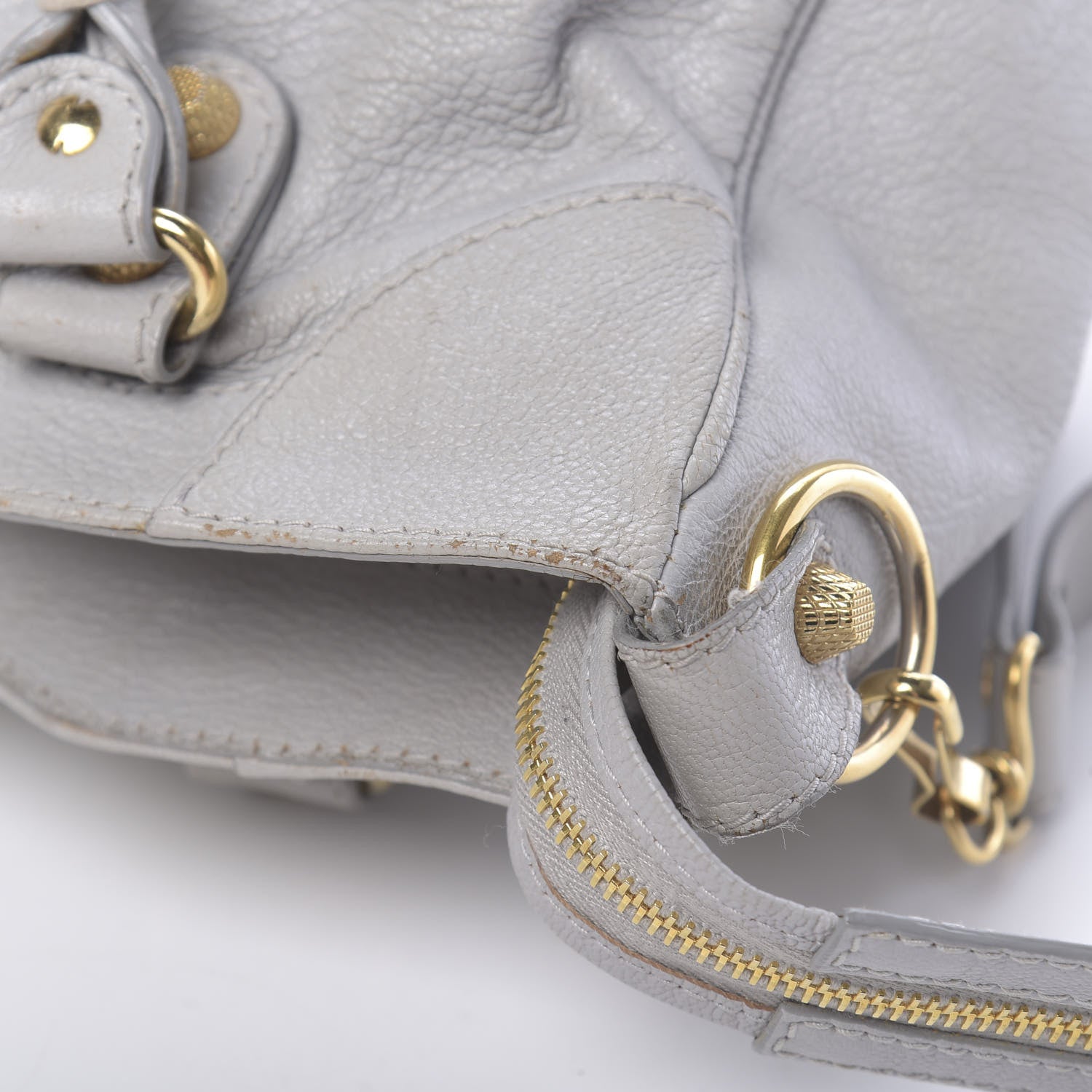 Balenciaga Chevre Giant 12 Gold Hardware Hamilton Velo Gris Ciment 10 of 33