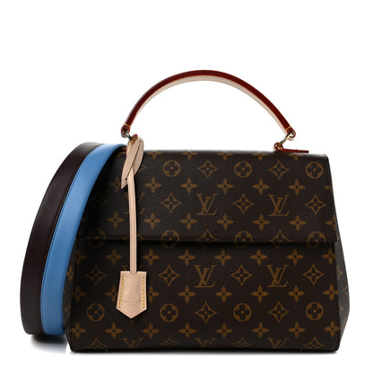Louis Vuitton Monogram Cluny MM Blue Glacial 1 of 8