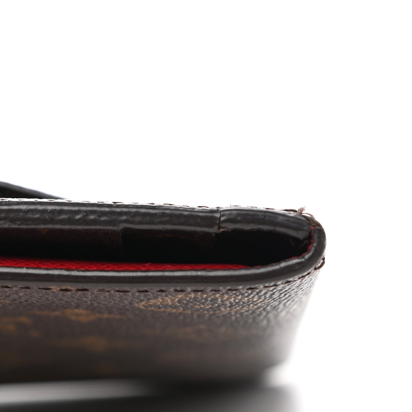 Monogram Josephine Wallet Red