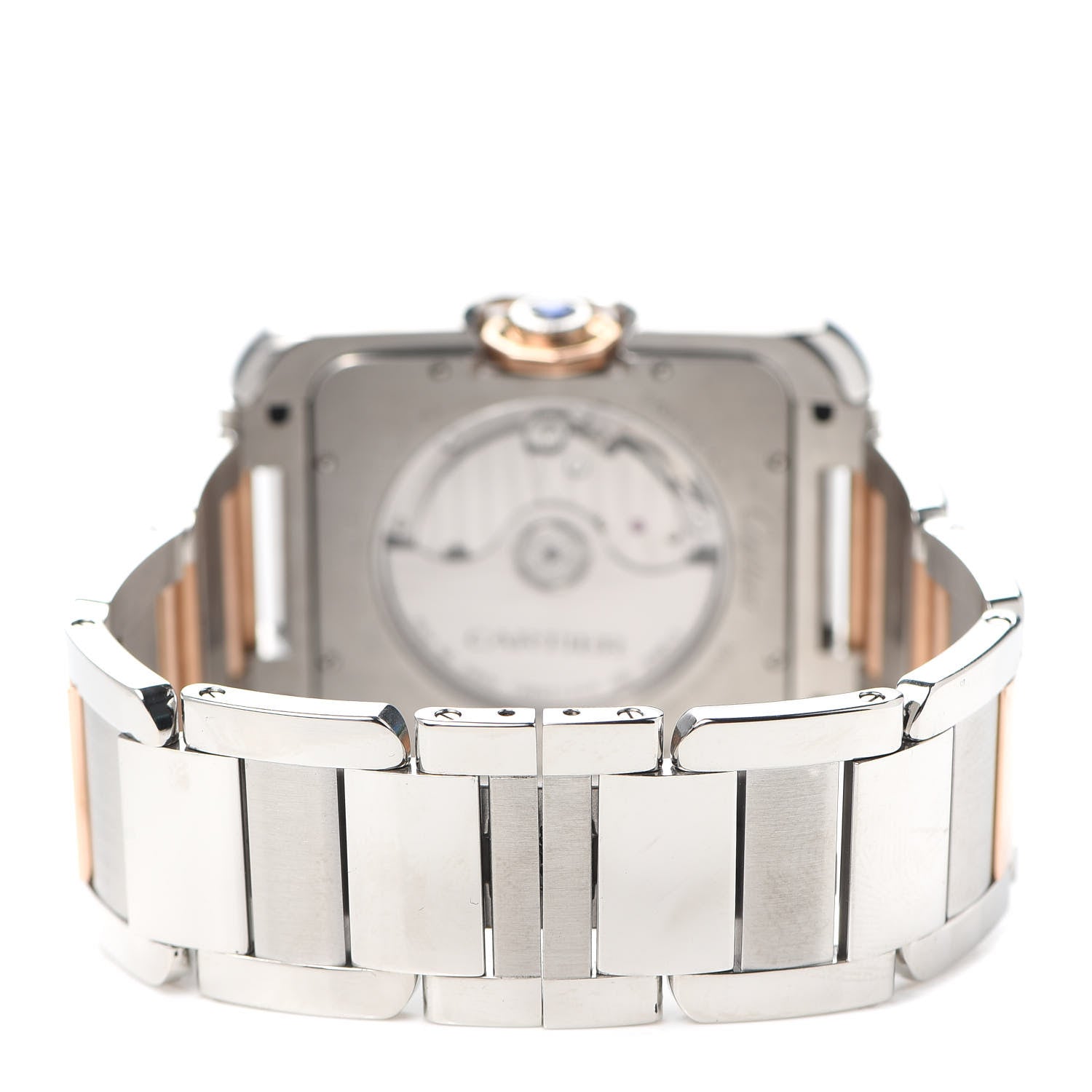 Cartier Stainless Steel 18K Pink Gold 36mm Tank Solo Automatic Watch 3 of 5
