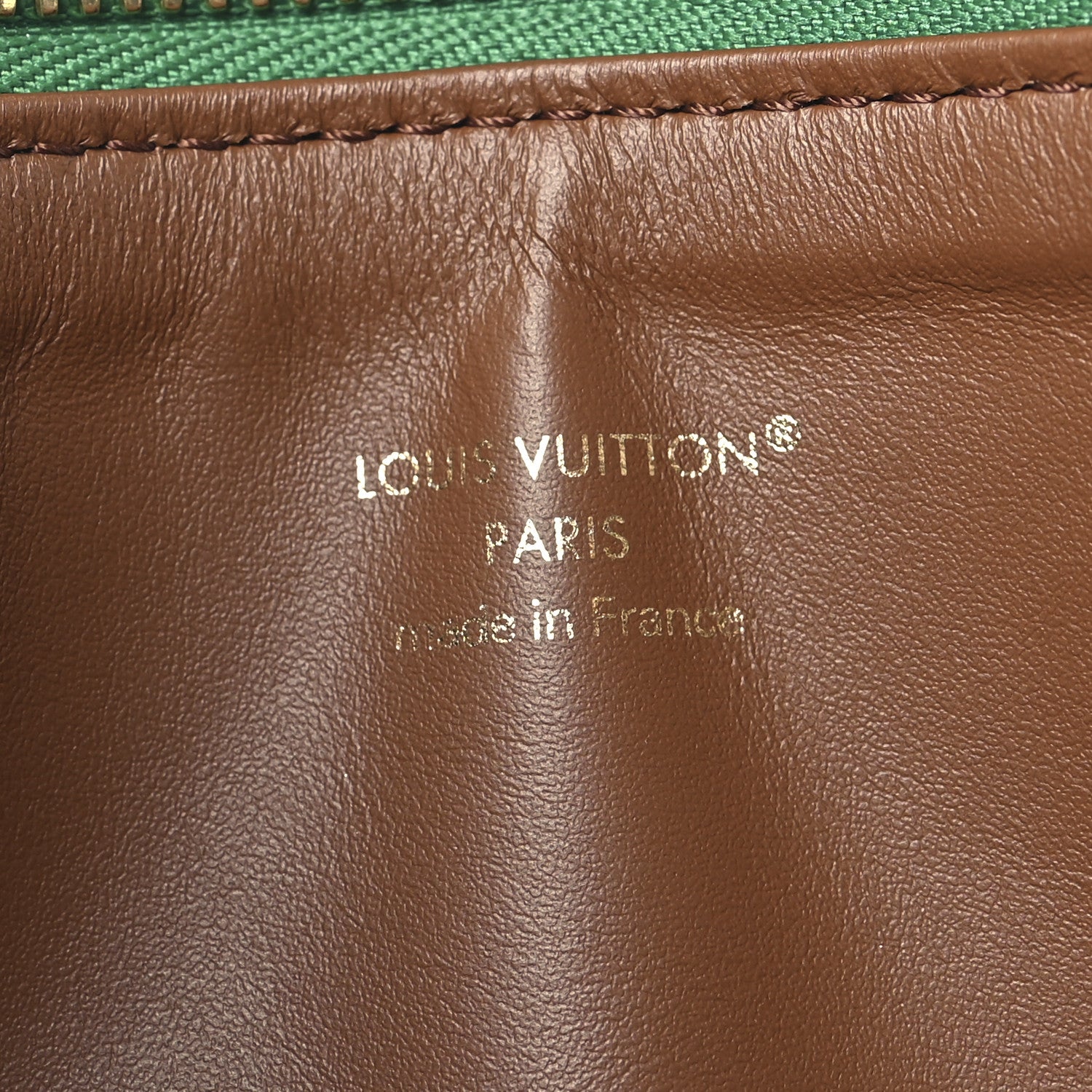 Louis Vuitton Calfskin Monogram Speedy P9 Bandouliere 50 Pochette Green 6 of 8