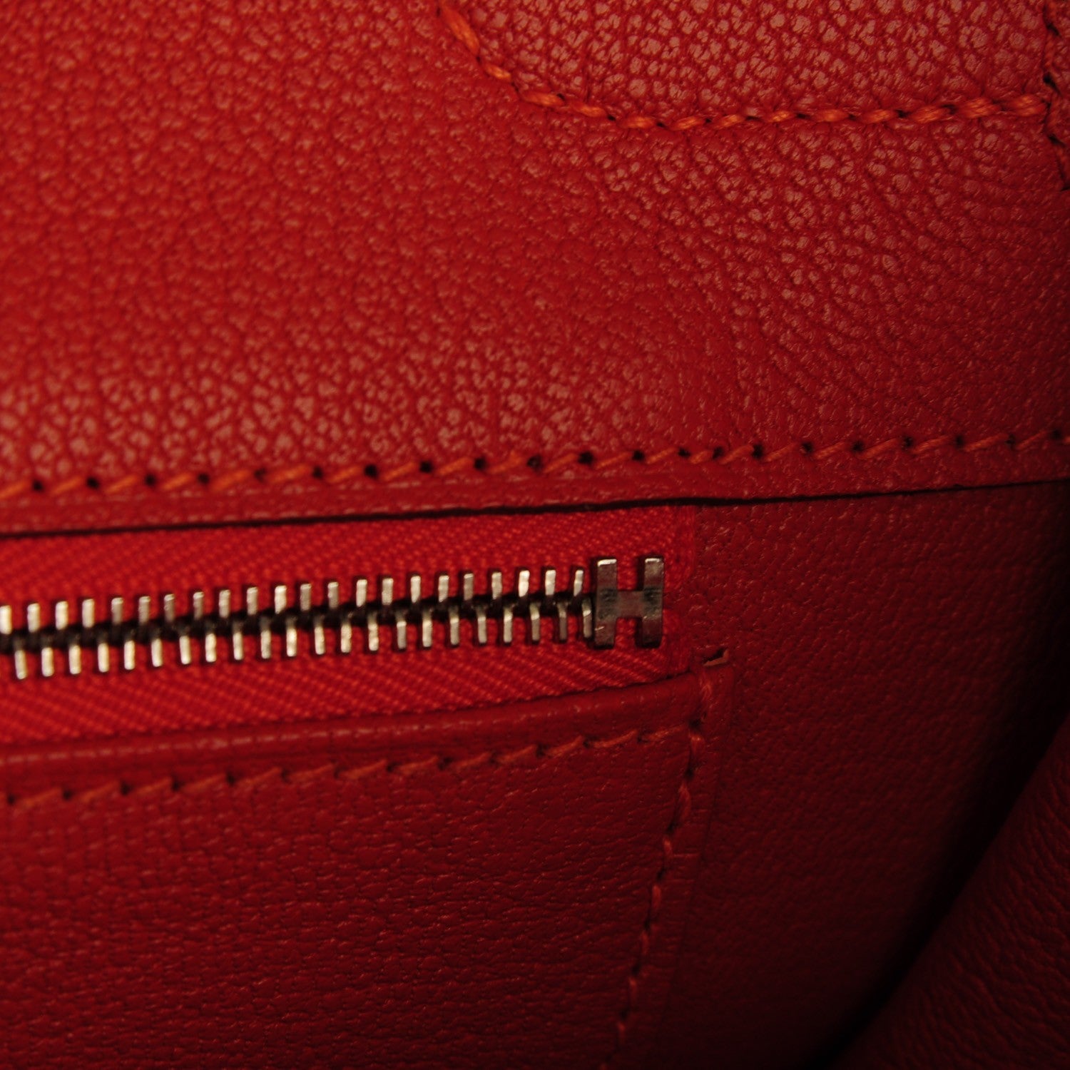 Hermes Togo Birkin 35 Feu Orange 10 of 22