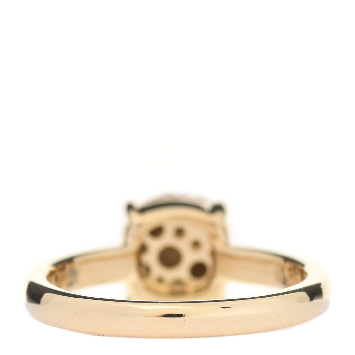 18K Yellow Gold Diamond 7mm Paloma Picasso Sugar Stacks Ring 49 5