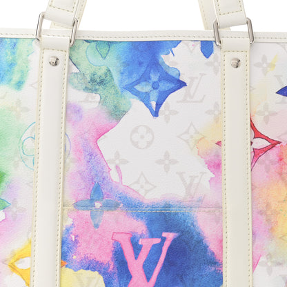 Louis Vuitton Monogram Watercolor New Tote GM Multicolor 9 of 13